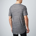 Rib Tee // Space Grey (2XL)