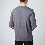 Half Sleeve Crewneck Sweater // Castle Rock (XL)