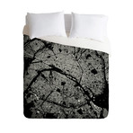 Paris // Duvet Cover // Black (Twin)