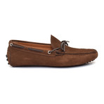 Suede Tie Moccasin // Tan (Euro: 40)