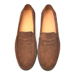 Suede Penny Loafer // Tan (Euro: 45)