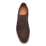 Suede Lace-Up Oxford // Brown (Euro: 42)