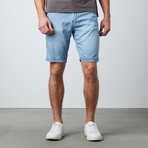 Ricky Washed French Terry Short // Blue (33)