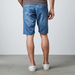 Ricky Washed French Terry Short // Denim Blue (34)