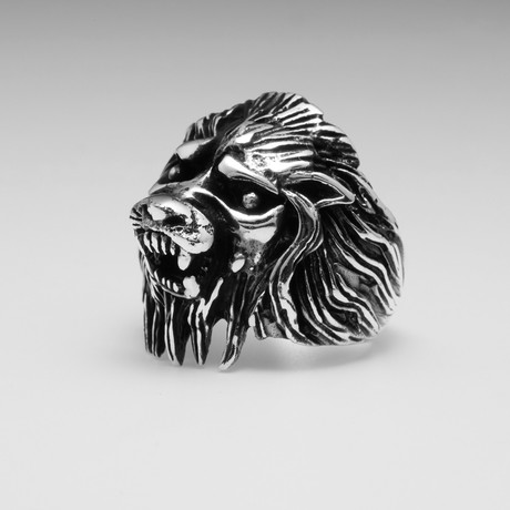 Sterling Silver Kingdoms Pride Ring // Silver (Size: 8)