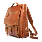 Italian Leather Backpack