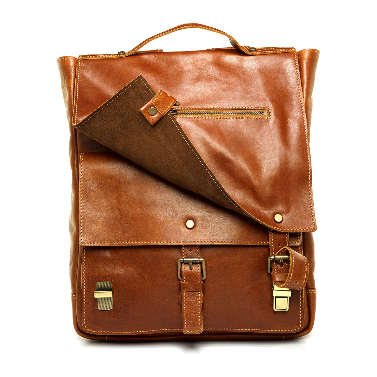 Italian Leather Backpack - Satch & Fable - Touch of Modern