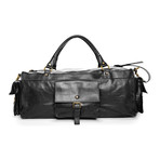 Leather Duffel // Black