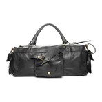 Leather Duffel // Black