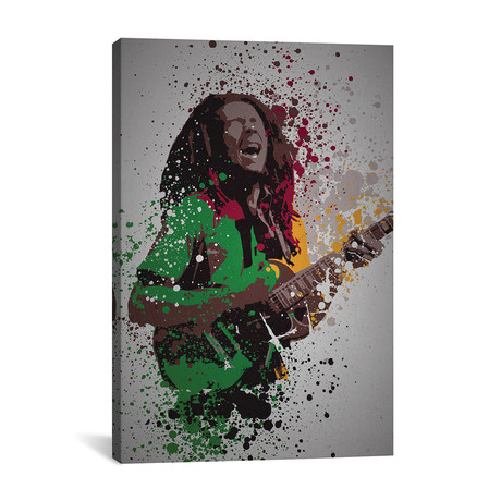 Bob Marley (26"W x 18"H x 0.75"D)