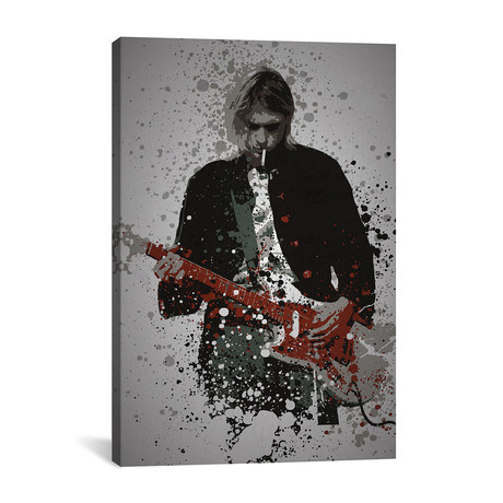 Kurt Cobain // TM Creative Design (18"W x 26"H x 0.75"D)
