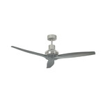 Star Propeller Ceiling Fan // Grey Motor (Bleached Blade)