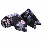 Hankley Tie + Pocket Square Set // Navy