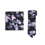Hankley Tie + Pocket Square Set // Navy