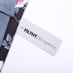 Hankley Tie + Pocket Square Set // Navy