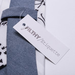 Derive Tie + Pocket Square Set // White