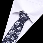 Alwoodley Tie + Pocket Square Set // Navy