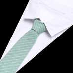Gailes Tie + Pocket Square Set // Green