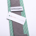 Gailes Tie + Pocket Square Set // Green