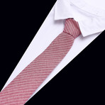 Gleneagle Tie + Pocket Square Set // Maroon