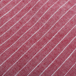 Gleneagle Tie + Pocket Square Set // Maroon