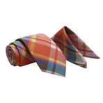 Saunton East Tie + Pocket Square Set // Multi