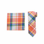 Saunton East Tie + Pocket Square Set // Multi