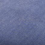 November Shine Tie + Pocket Square Set // Blue