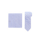 Ganton Tie + Pocket Square Set // Blue