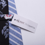 Ganton Tie + Pocket Square Set // Blue