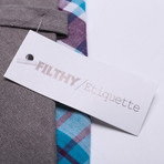 Jetram Tie + Pocket Square Set // Purple