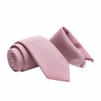 Sunningdale Tie + Pocket Square Set // Pink