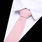 Sunningdale Tie + Pocket Square Set // Pink