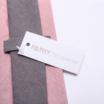 Sunningdale Tie + Pocket Square Set // Pink