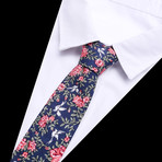 Aberdeen Tie + Pocket Square Set // Navy