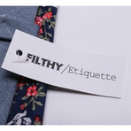 Aberdeen Tie + Pocket Square Set // Navy