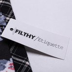 Lytham Tie + Pocket Square Set // Black