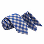 Swinley Tie + Pocket Square Set // Blue