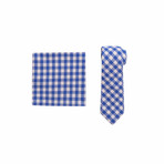 Swinley Tie + Pocket Square Set // Blue