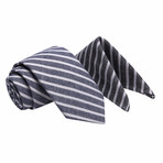 Balgove Tie + Pocket Square Set // Navy