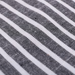Hounslow Tie + Pocket Square Set // Charcoal
