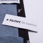 Andrews Tie + Pocket Square Set // Navy