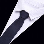 Birkdale Tie + Pocket Square Set // Black