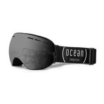 CERVINO // Ski Goggles // Black Frame (Black Frame with Smoke Lens)