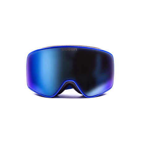 ASPEN // Ski Goggles // Blue Frame + Revo Blue Lens