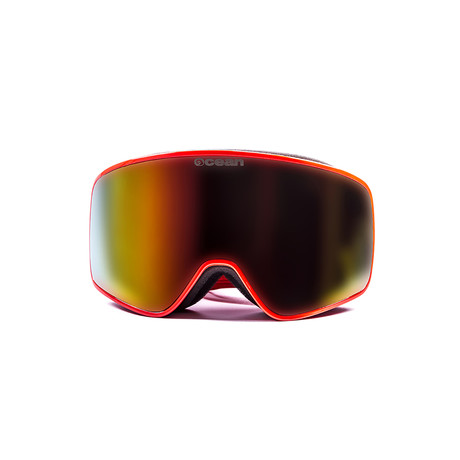 ASPEN // Ski Goggles // Red Frame + Revo Red Lens