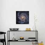 M101, The Pinwheel Galaxy (18"W x 18"H x 0.75"D)