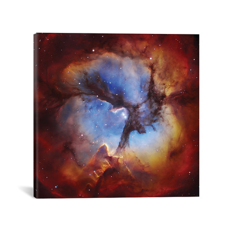 M20, Trifid Nebula II (18"W x 18"H x 0.75"D)