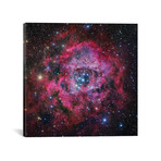 The Rosette Nebula In Monoceros Mosaic (18"W x 18"H x 0.75"D)