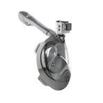 Full Face Snorkel Mask // GoPro 2.0 Edition // Grey